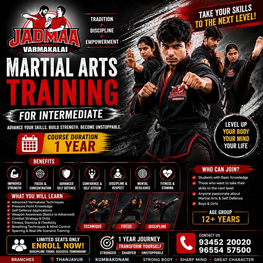 2. Intermediate Varmakalai Training